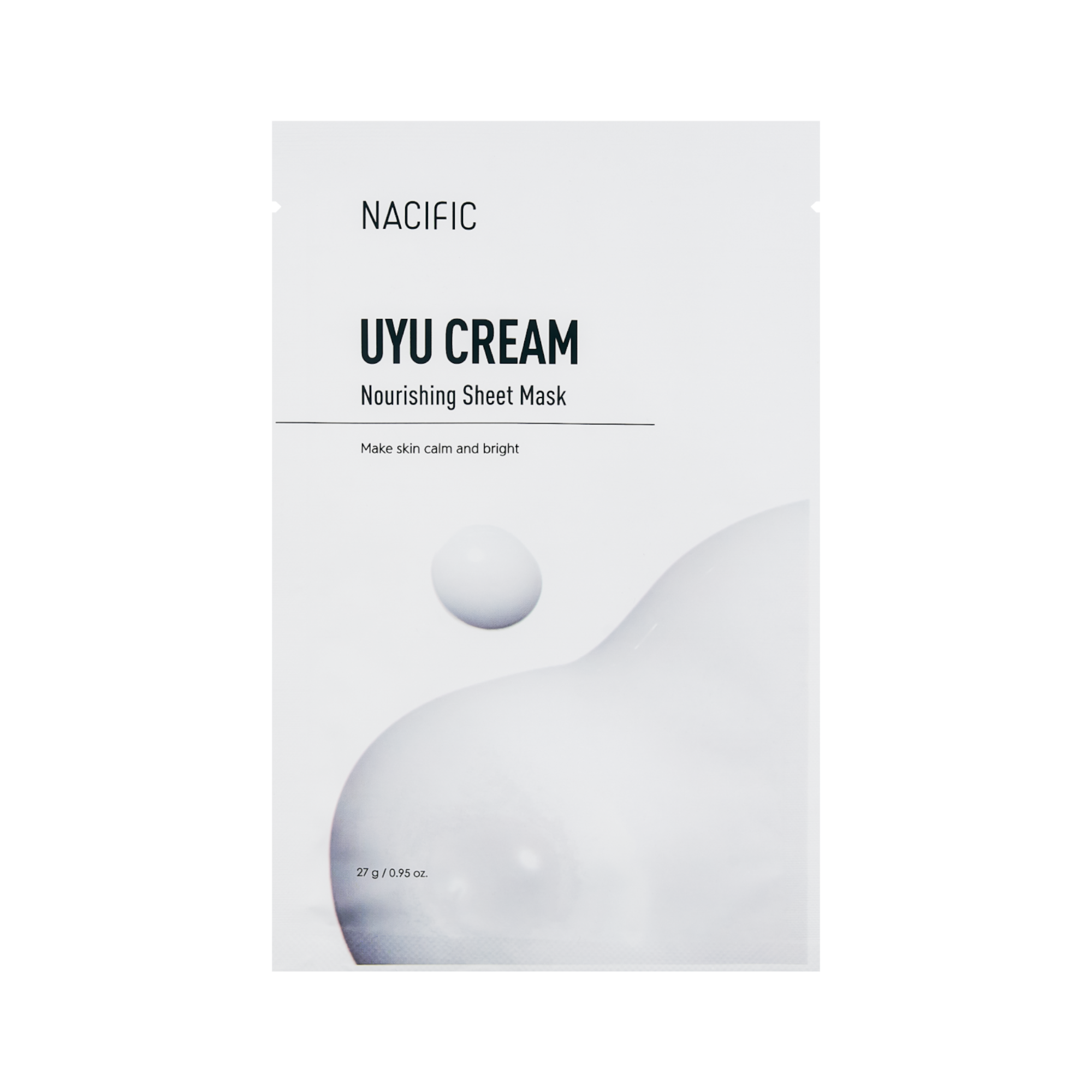 NACIFIC UYU CREME-PFLEGEMASKE PACKUNG Pflegende Tuchmaske 1x30 g