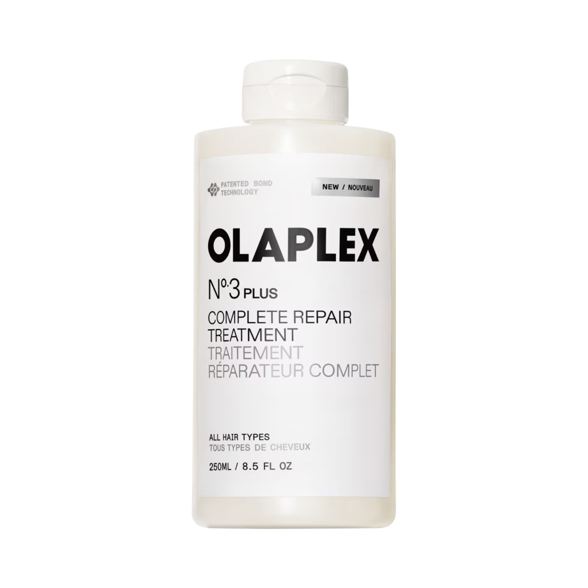 TRAITEMENT DE RÉPARATION COMPLET OLAPLEX NO. 3PLUS Traitement réparateur capillaire intensément reconstructeur 250 ml