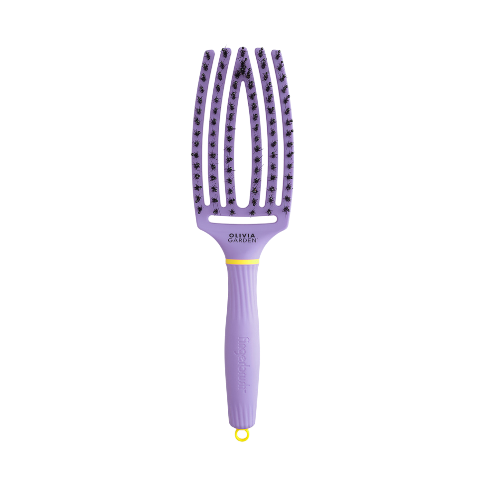 OLIVIA GARDEN FINGERBRUSH COMBO MEDIUM INNER CHILD Brosse démêlante – Édition Limitée Snuggle Purple