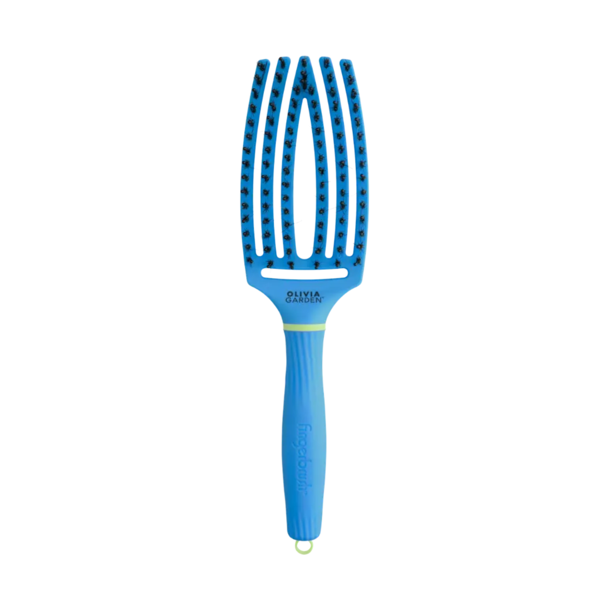 OLIVIA GARDEN FINGERBRUSH COMBO MEDIUM INNER CHILD Brosse démêlante cheveux – Edition Limitée Turbo Blue