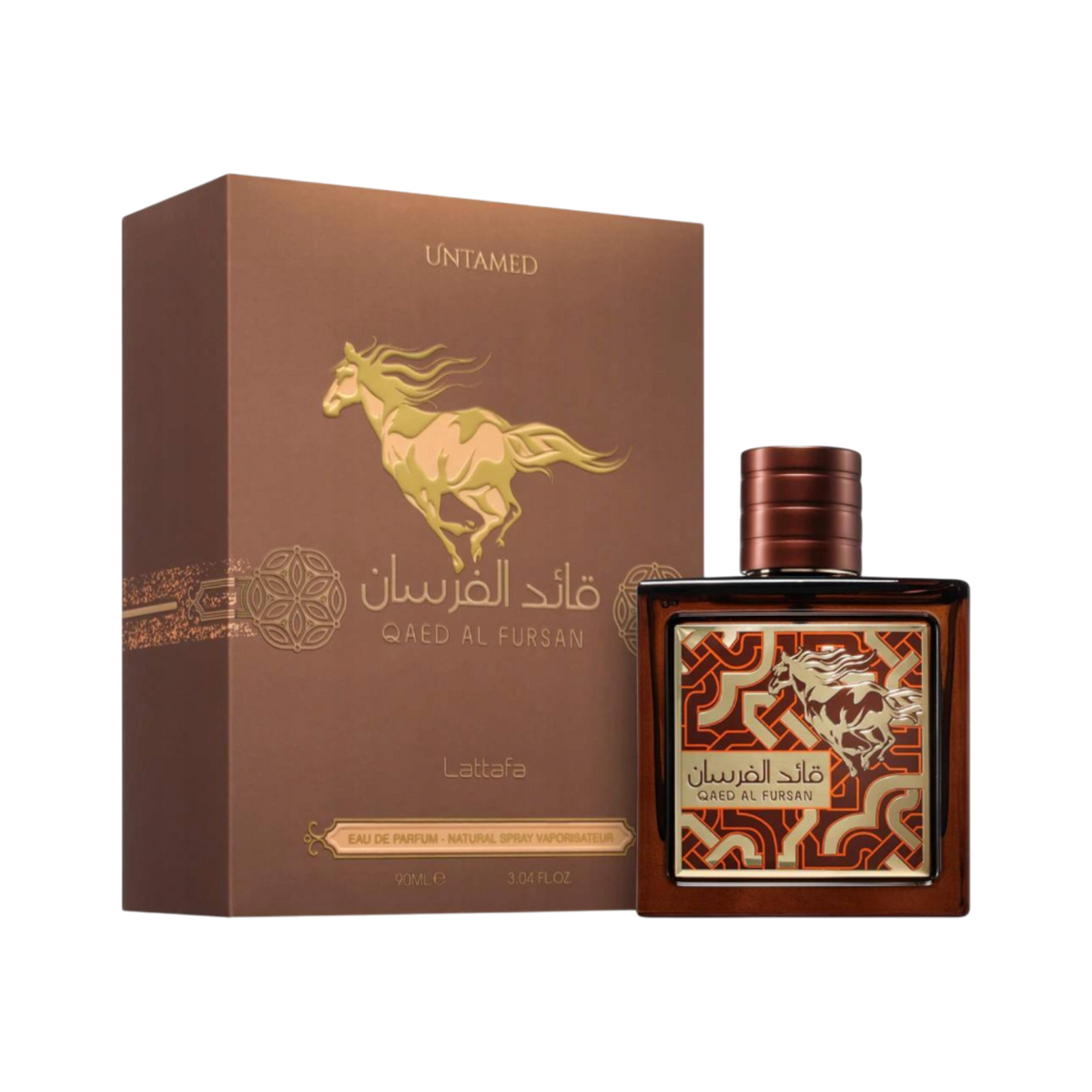 LATTAFA QAED AL FURSAN UNTAMED Eau de Parfum Unisexe 90 ml