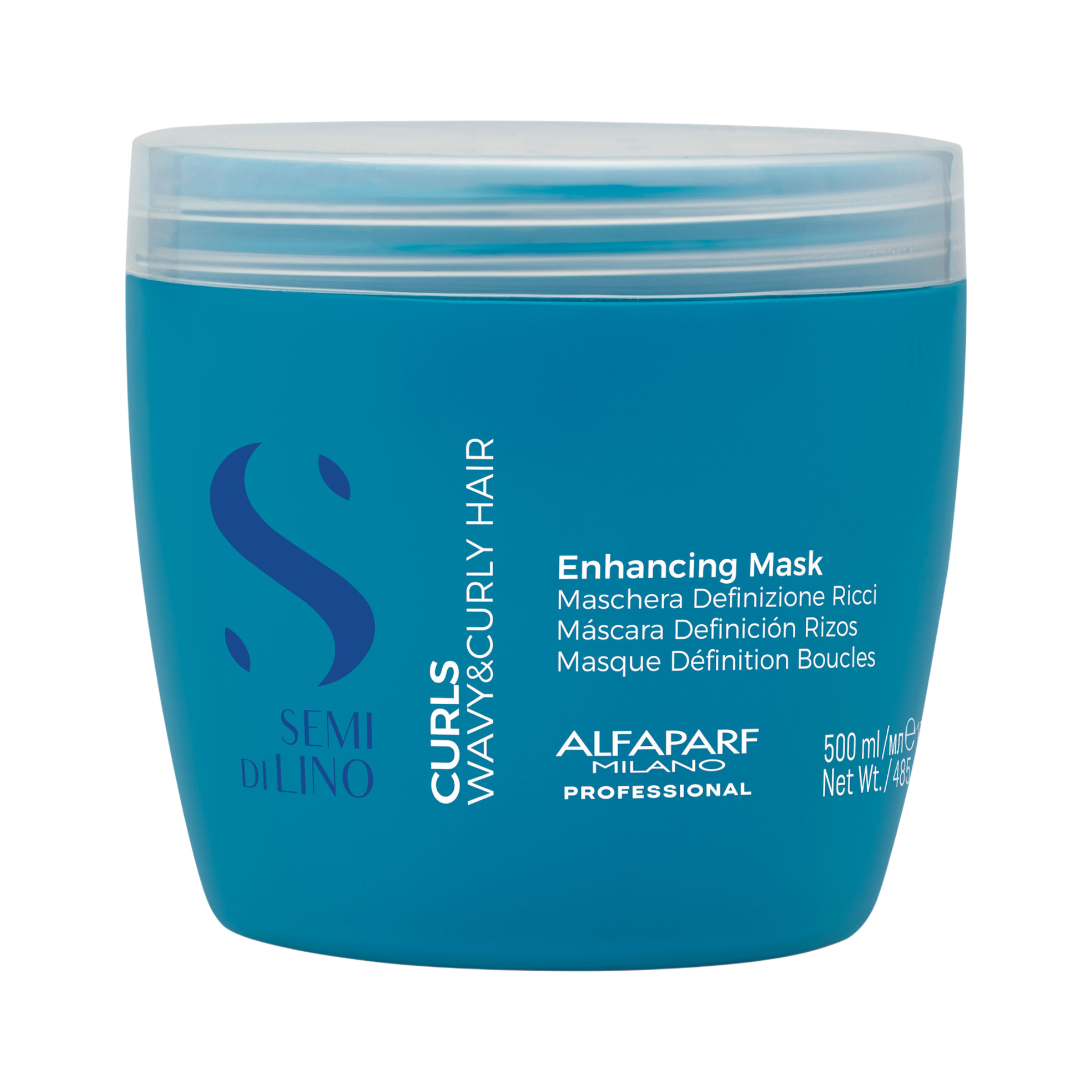 ALFAPARF SEMI DI LINO CURLS Masque fortifiant pour cheveux bouclés 500 ml
