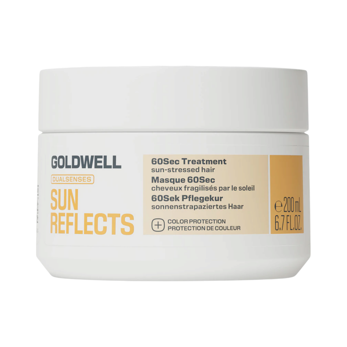 GOLDWELL DUALSENSES SUN REFLECTS 60 Sec Treatment Traitement intensif pour cheveux après le soleil 200 ml