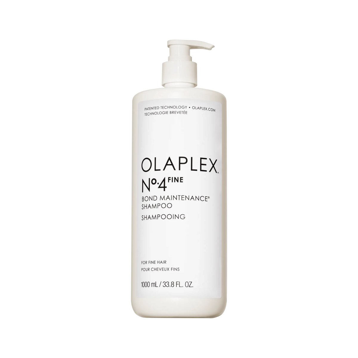 OLAPLEX Nº.4 FINE BOND MAINTENANCE Shampooing fortifiant et volumateur pour cheveux fins 1000 ml