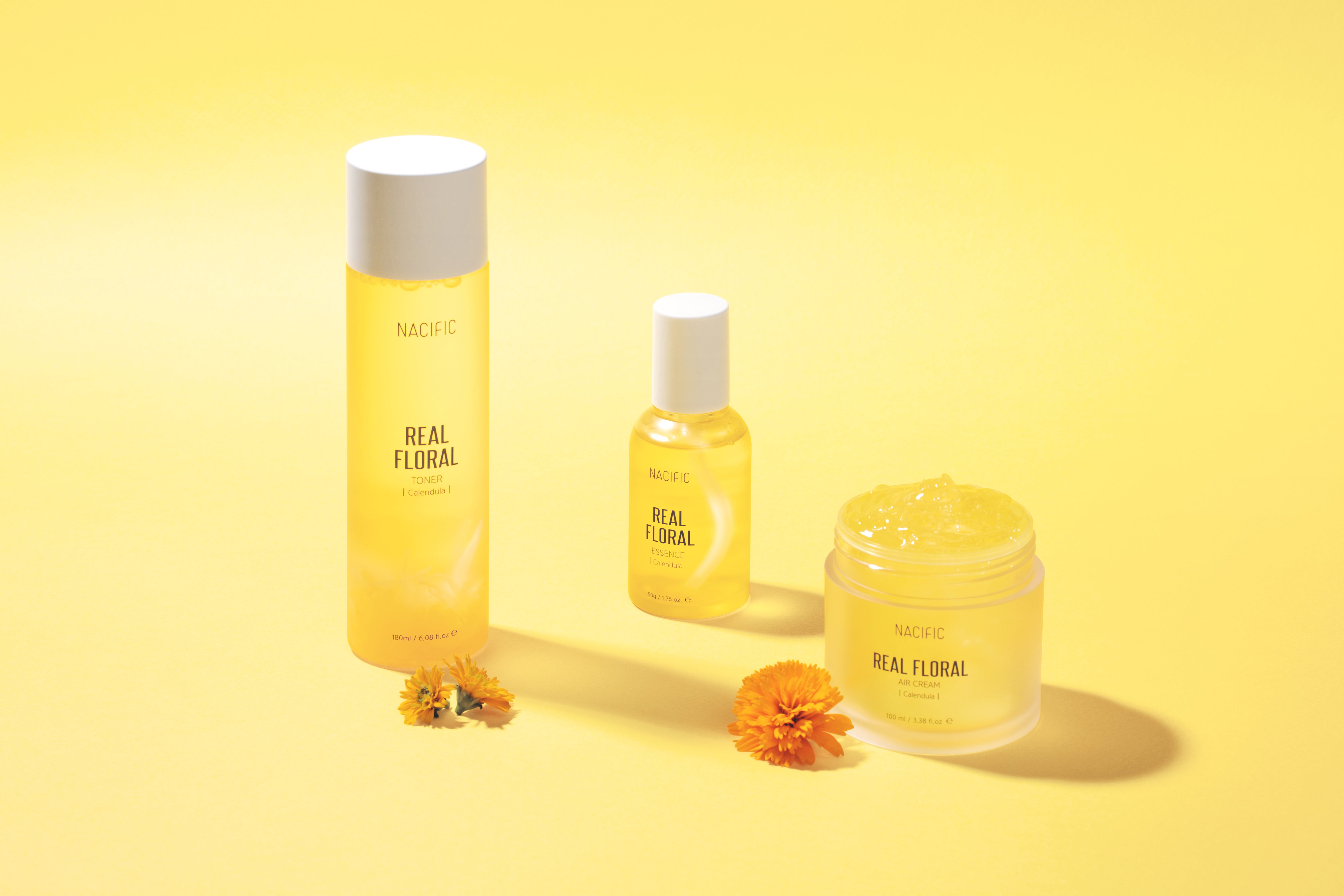 NACIFIC REAL FLORAL Toner Calendula – nawilżający tonik z nagietkiem lekarskim 180 ml #5