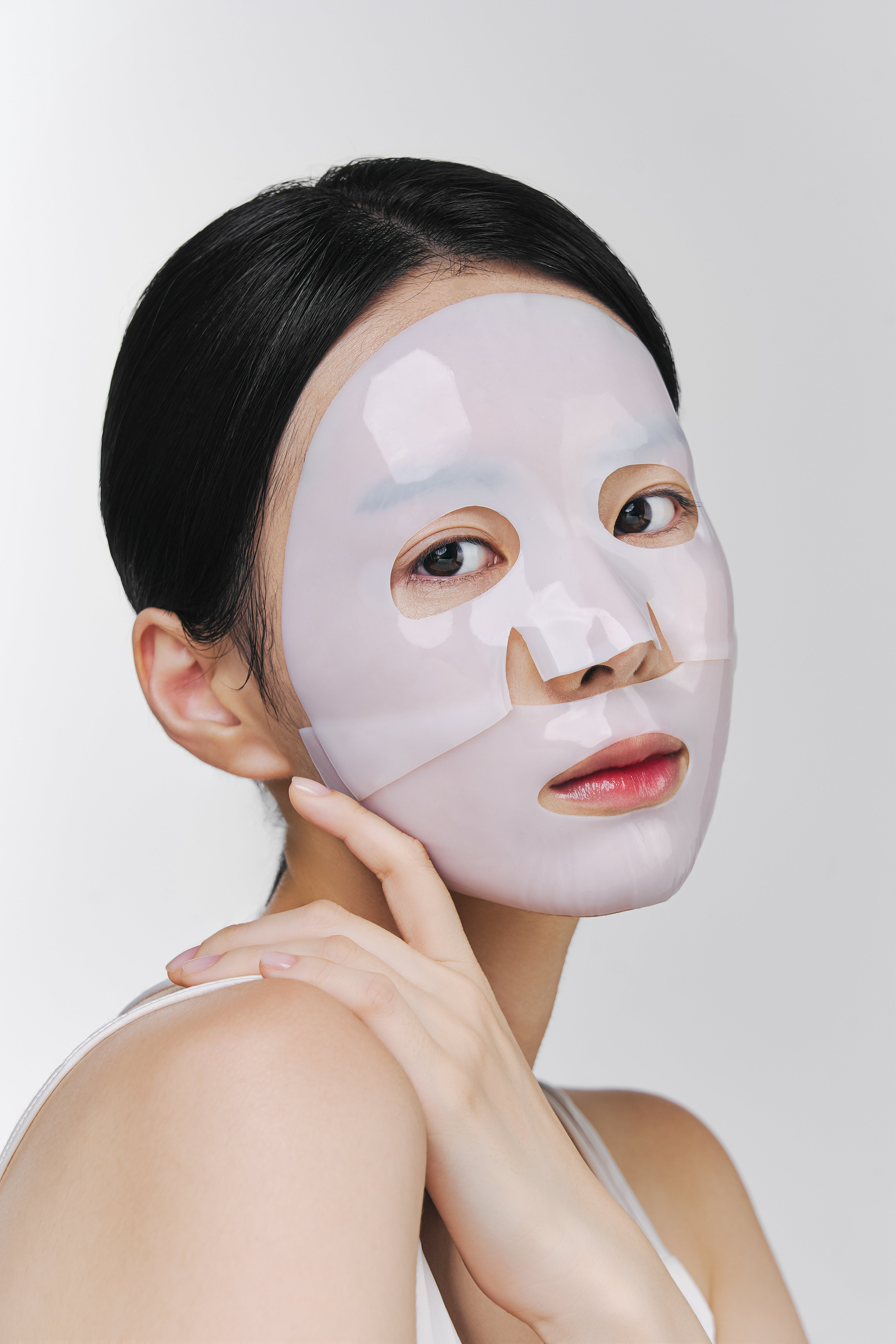 NACIFIC RICE PEPTA Masque gel collagène – masque hydrogel collagène au riz et aux peptides 35 g (4 pièces) #5