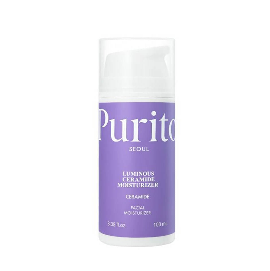 PURITO SEOUL LUMINOUS CERAMIDE MOISTURIZER Nawilżająco-regenerujący krem do twarzy 100 ml