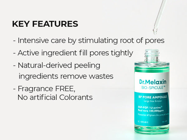 DR.MELAXIN BIO-SPICULE BP PORE Sérum resserrant les pores aux micro-aiguilles 100 ml #7