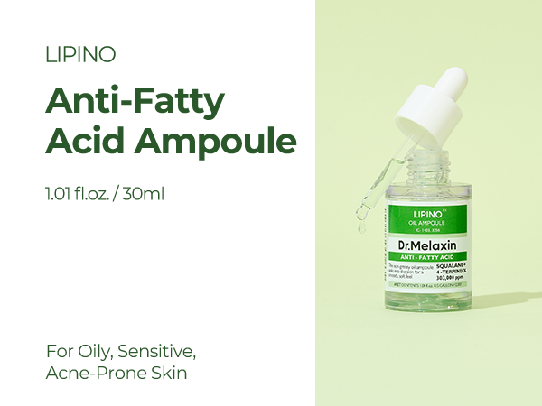 DR.MELAXIN LIPINO OIL Ampule Lehké olejové sérum proti nedokonalostem 30 ml #6
