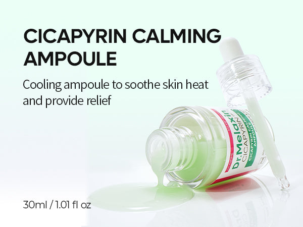 DR.MELAXIN CICAPYRIN CALMING AMPOULE Sérum visage apaisant au complexe rafraîchissant 30 ml #4