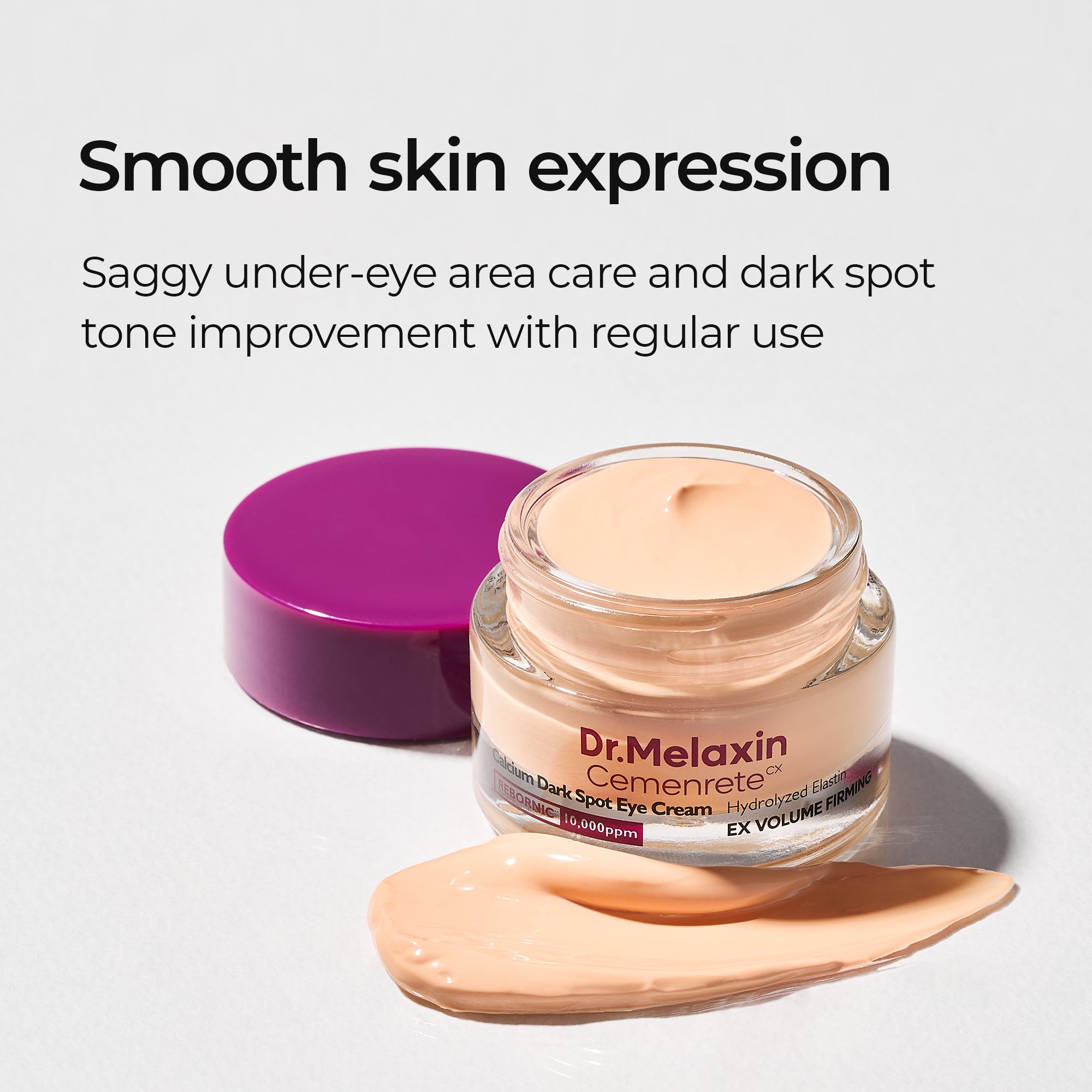 DR.MELAXIN CEMENRETE CALCIUM DARK SPOT EYE CREAM Crema contorno occhi illuminante e rassodante 15 g #5