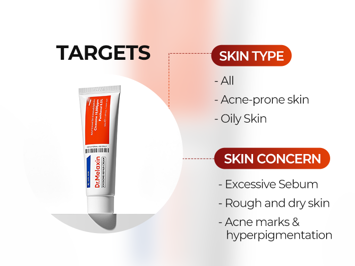 DR.MELAXIN EXOSOME LINE Crème réparatrice aux exomosomes pour imperfections 50 ml #3