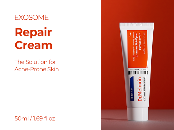 DR.MELAXIN EXOSOME LINE Crème réparatrice aux exomosomes pour imperfections 50 ml #4