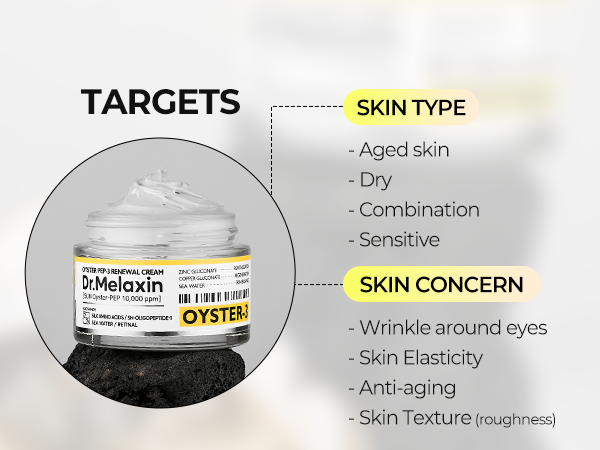 DR.MELAXIN OYSTER PEPTIDE CREAM Crème peptidique rajeunissante 50 ml #6