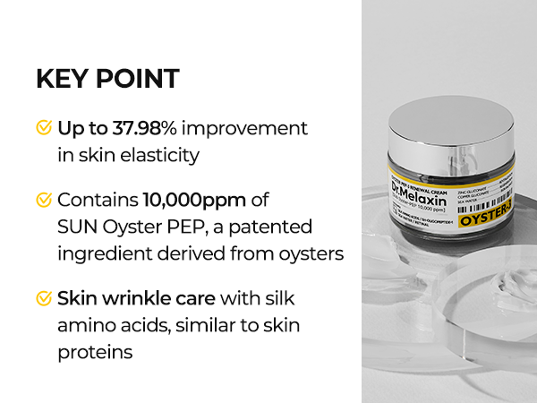 DR.MELAXIN OYSTER PEPTIDE CREAM Crème peptidique rajeunissante 50 ml #7
