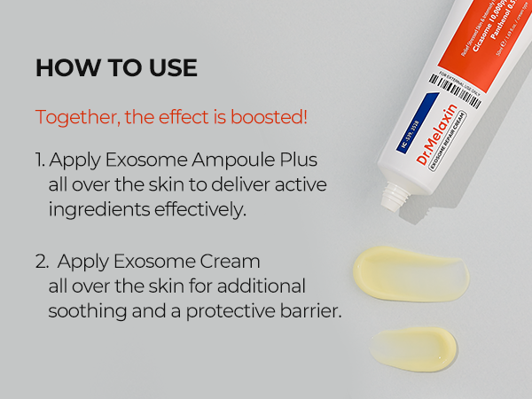 DR.MELAXIN EXOSOME LINE Crème réparatrice aux exomosomes pour imperfections 50 ml #6
