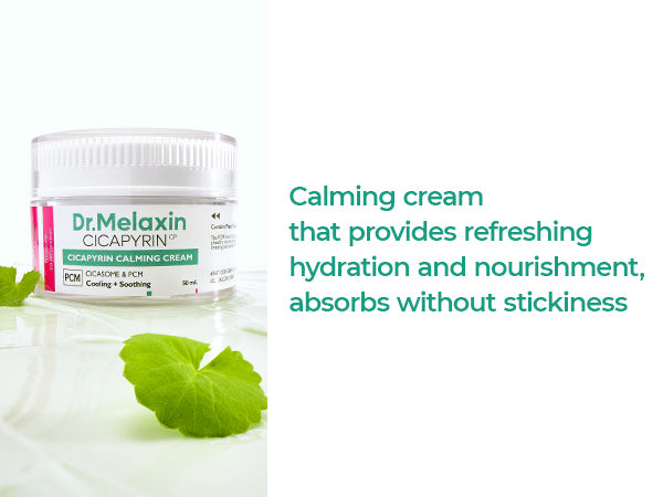 DR.MELAXIN CICAPYRIN CALMING CREAM Crème visage apaisante au complexe rafraîchissant 50 ml #6