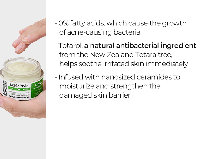 DR.MELAXIN LIPINO LINE Pleťový krém pro mastnou pleť 50 ml #9