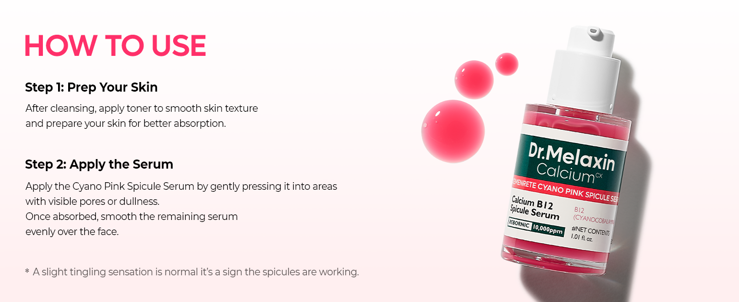 DR.MELAXIN CEMENRETE LINE Sérum régénérant intensif aux spicules microscopiques et à la vitamine B12 30 ml #10