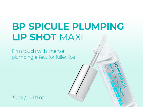 DR.MELAXIN BP SPICULE PLUMPING LIP SHOT MAXI Feuchtigkeitsspendender Lipgloss mit Lippenvergrößerungseffekt 4 ml #12