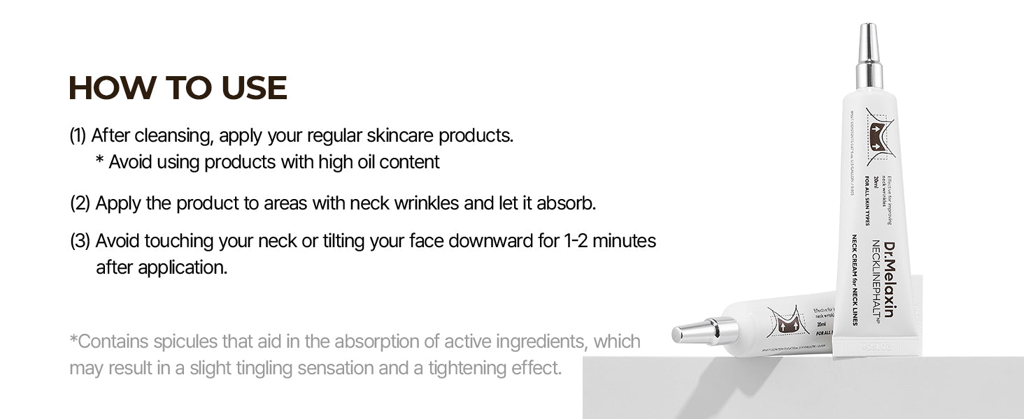 DR.MELAXIN NECKLINEPHALT LINE Crème raffermissante pour le cou 20 ml #6