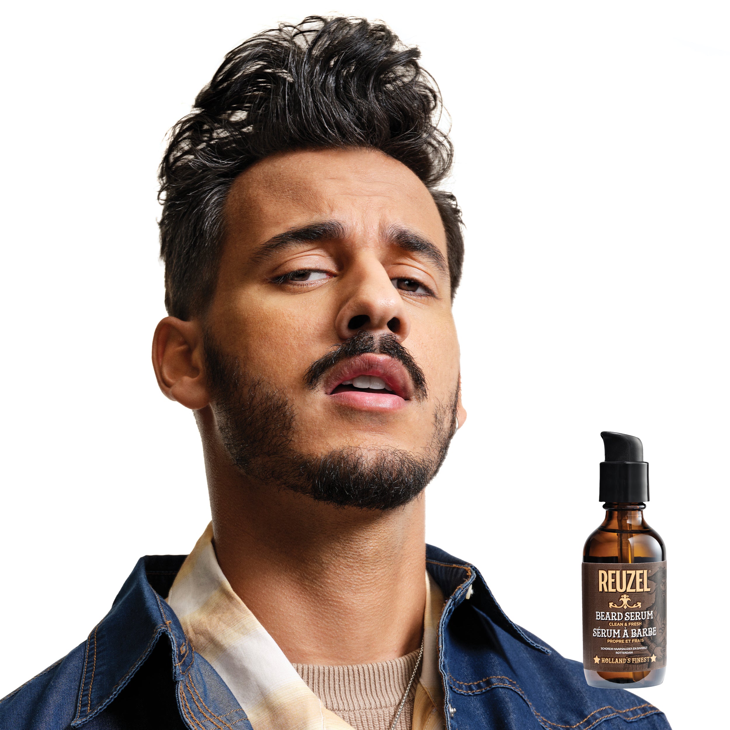 REUZEL BEARD SERUM CLEAN & FRESH Sérum fortifiant pour moustache et barbe 50 g #3