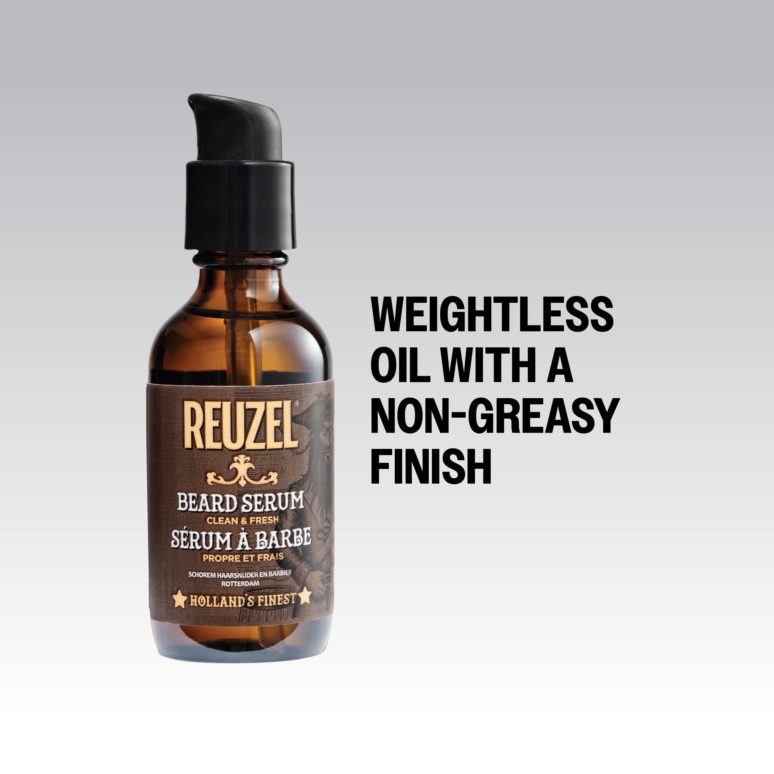REUZEL BEARD SERUM CLEAN & FRESH Sérum fortifiant pour moustache et barbe 50 g #4