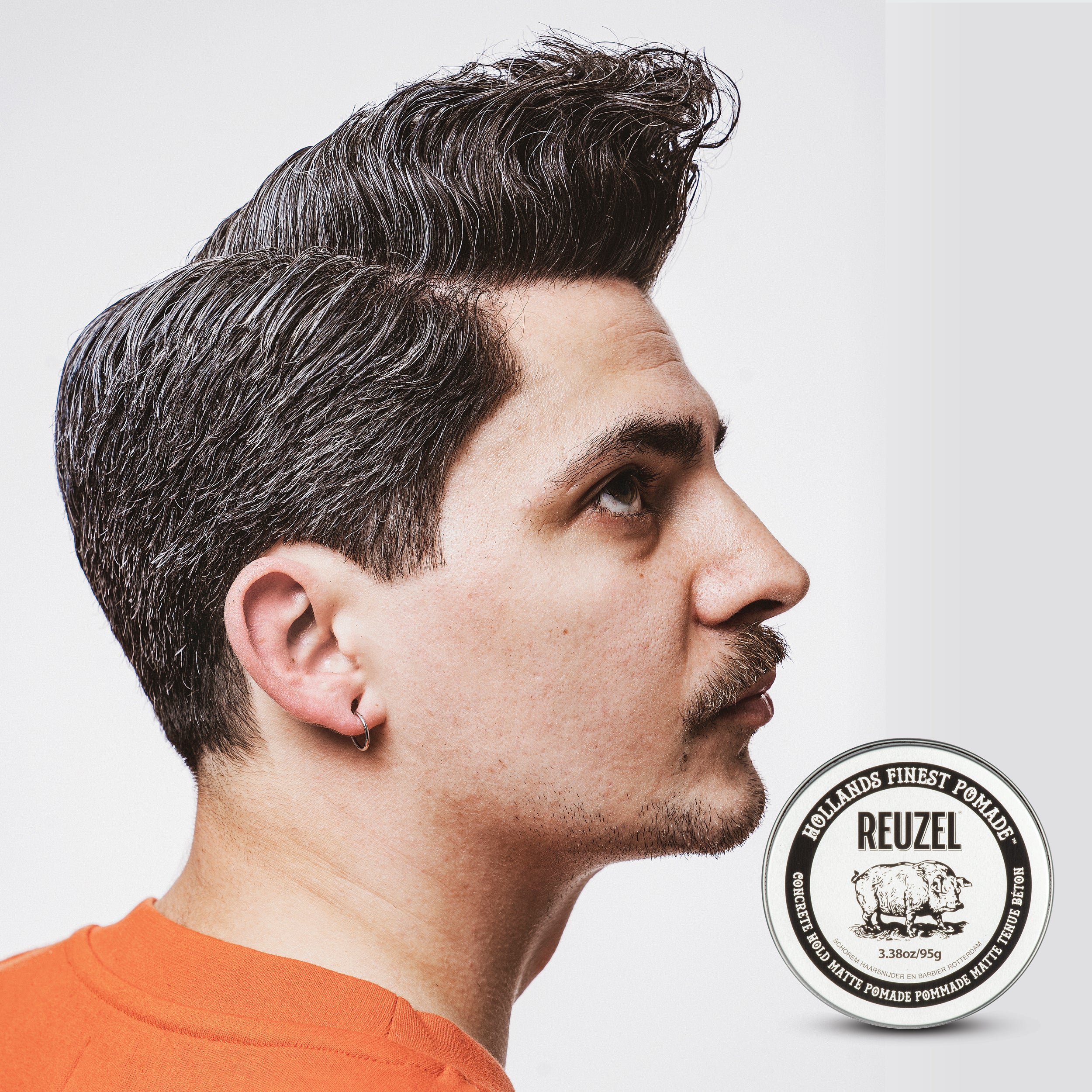 REUZEL CLAY MATTE POMADE Matująca glinka do włosów o średnim utrwaleniu 35 g #2