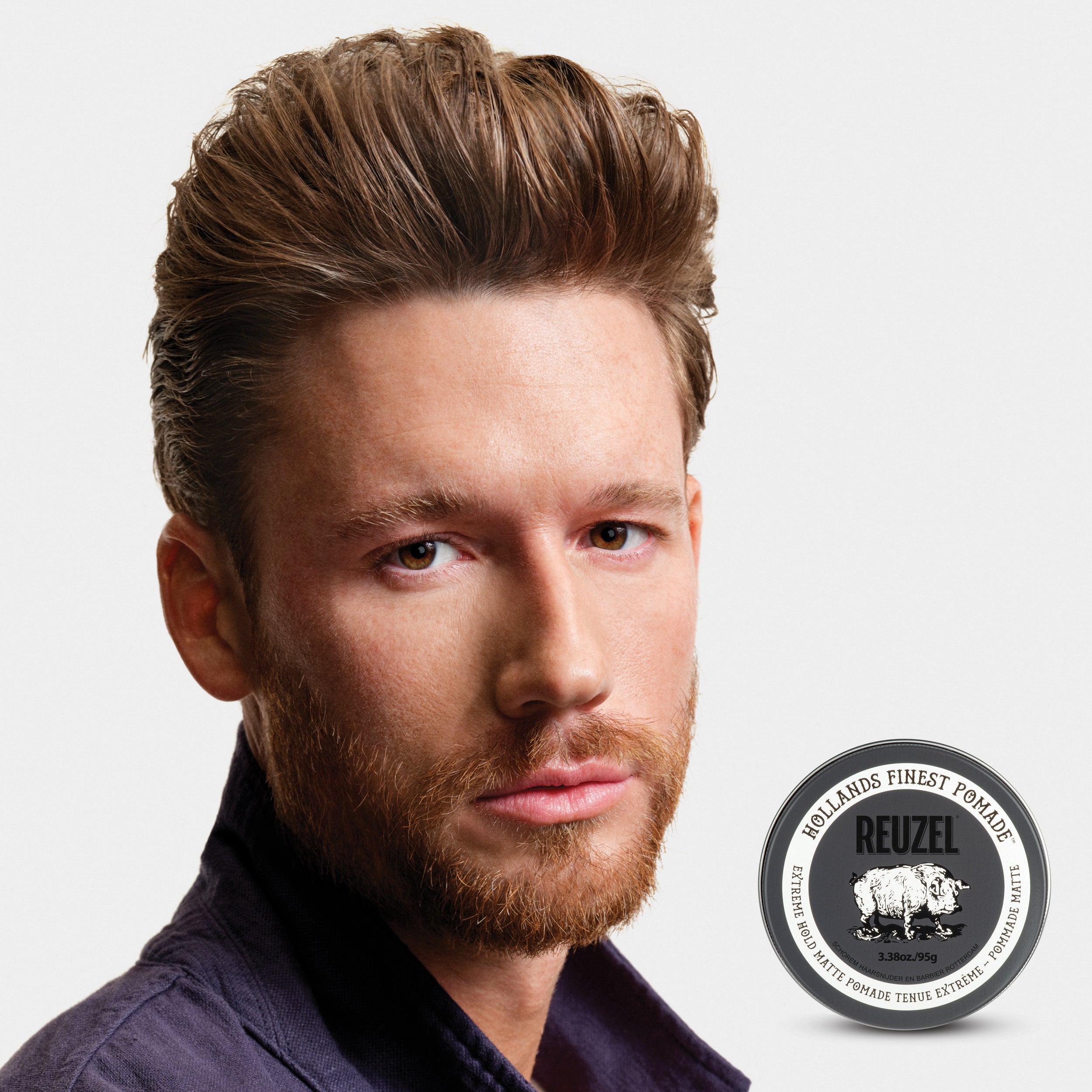 REUZEL Pommade à l'eau mate très forte pour cheveux 340 g #3