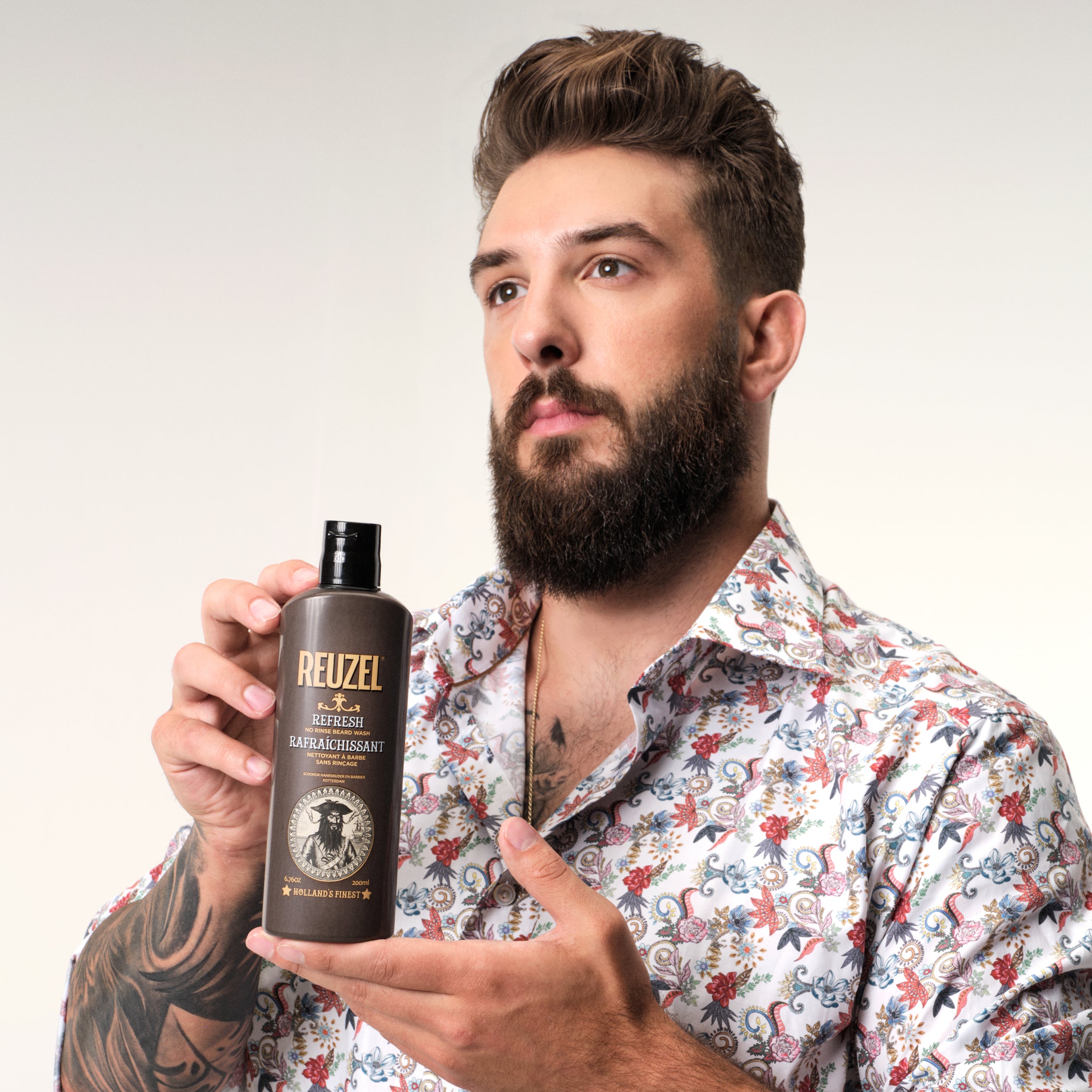 REUZEL Shampoing à barbe sans rinçage 200 ml #3