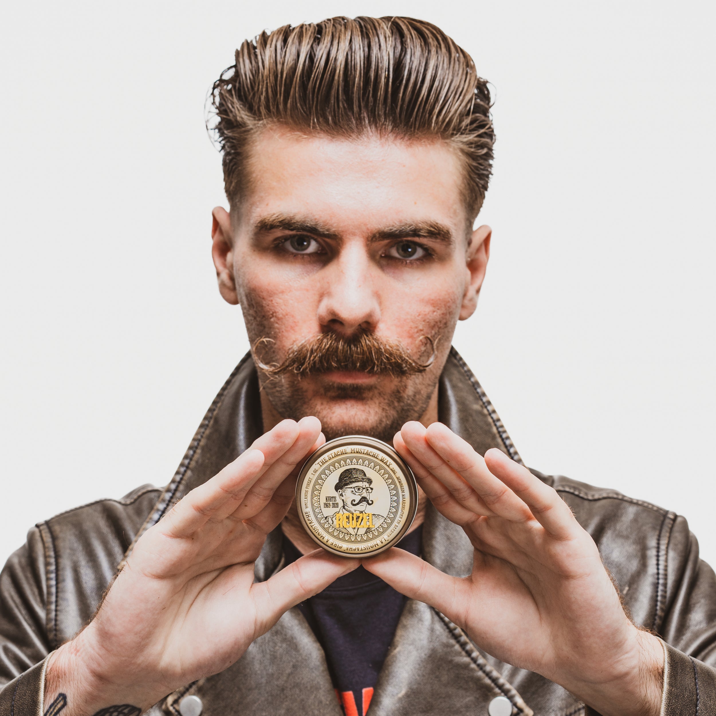 REUZEL BOURBON SIDECAR Cire à moustache 28 g #3