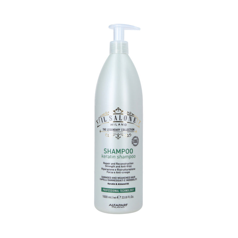 ALFAPARF IL SALONE MILANO KERATIN Shampooing régénérant pour cheveux 1000 ml