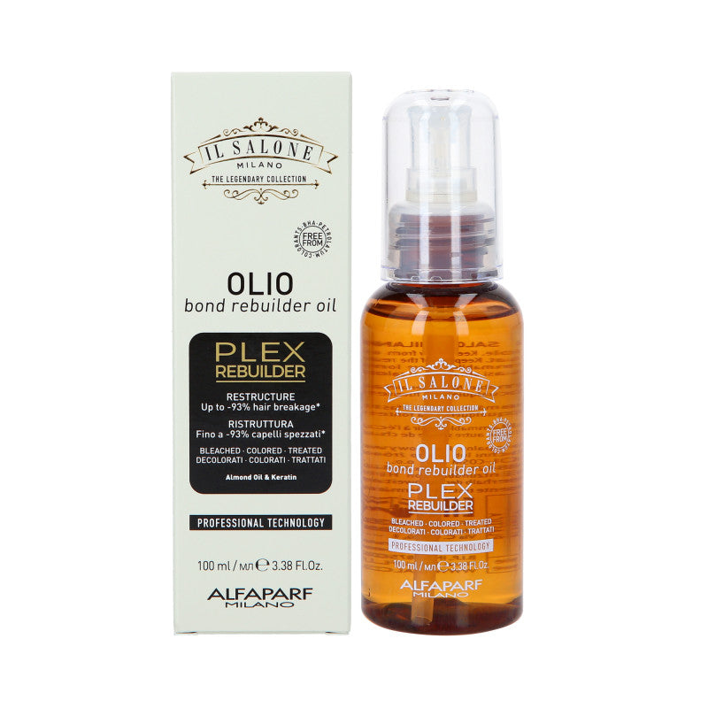 ALFAPARF IL SALONE MILANO PLEX REBUILDER Huile protectrice pour cheveux abîmés 100 ml