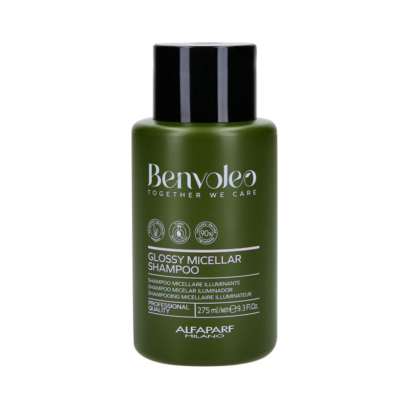 ALFAPARF MILANO BENVOLEO GLOSSY MICELLAR SHAMPOO Shampooing brillance micellaire 275ml