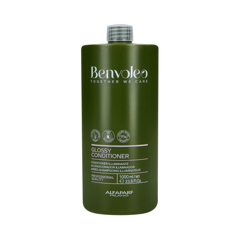 ALFAPARF MILANO BENVOLEO GLOSSY Après-shampoing brillant pour cheveux ternes 1000ml