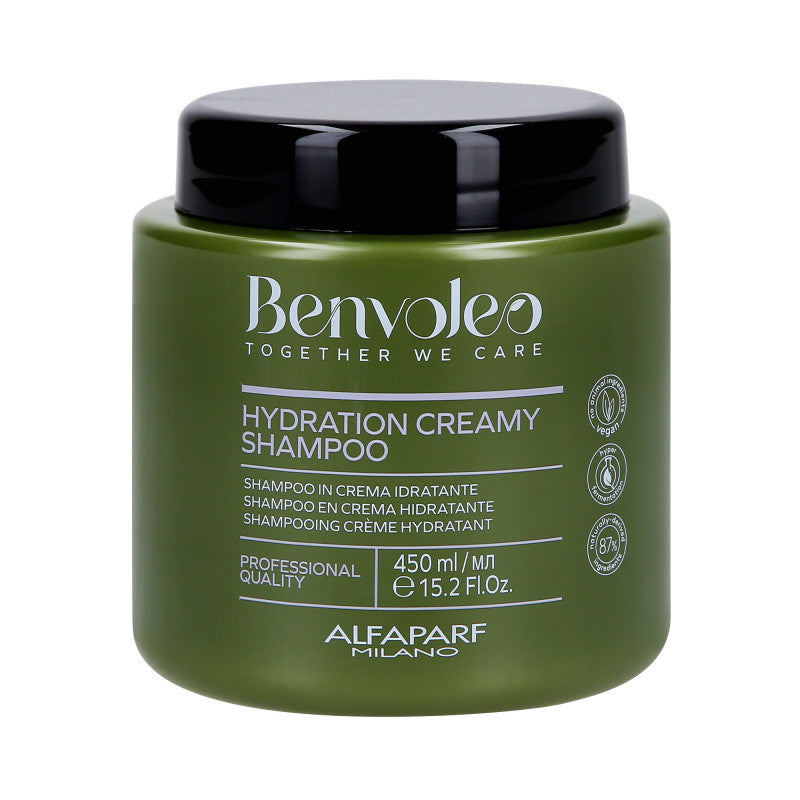 ALFAPARF MILANO BENVOLEO HYDRATION Shampooing onctueux et profondément hydratant 450 ml