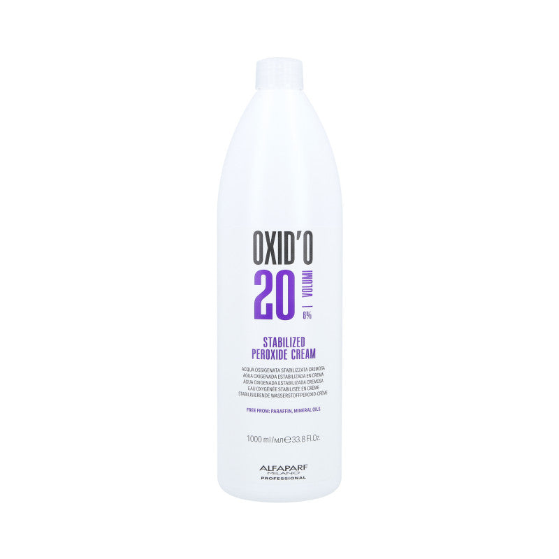 ALFAPARF OXID’O Peroxyde d'hydrogène crémeux 6% (20 Vol.) 1000ml