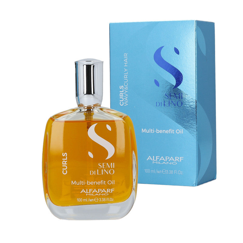 ALFAPARF SEMI DI LINO CURLS Huile pour cheveux bouclés 100ml