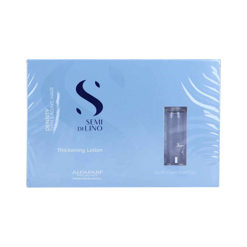 ALFAPARF SEMI DI LINO DENSITY Traitement épaississant pour cheveux fins et matures 6x13ml