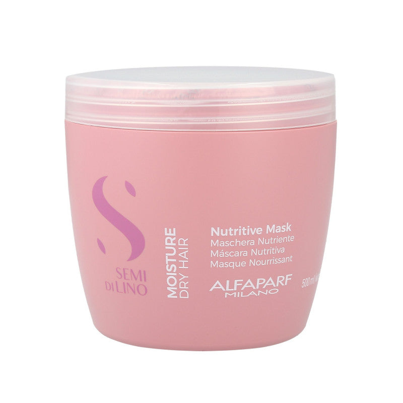ALFAPARF SEMI DI LINO MOISTURE Masque cheveux secs 500ml