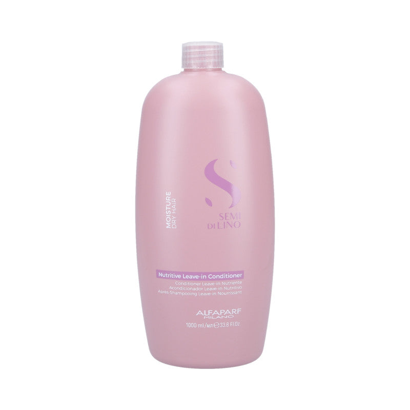 ALFAPARF SEMI DI LINO MOISTURE Conditionneur revitalisant cheveux secs sans rinçage 1000ml