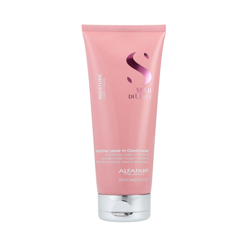 ALFAPARF SEMI DI LINO MOISTURE Conditionneur revitalisant cheveux secs sans rinçage 200ml