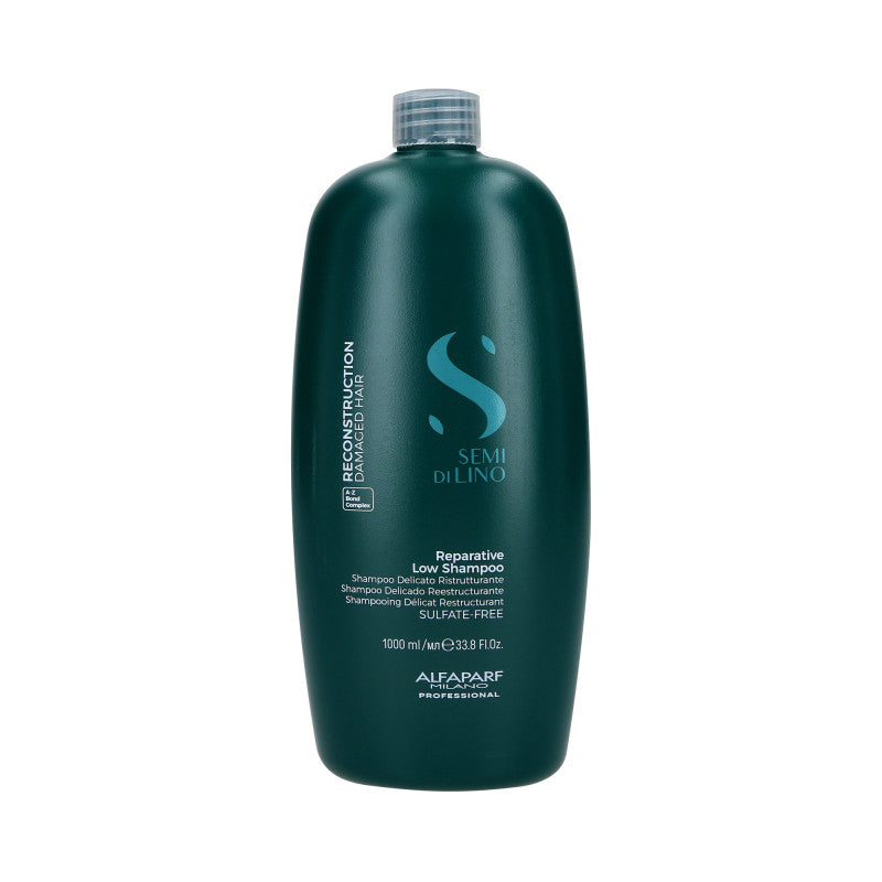 ALFAPARF SEMI DI LINO REPERATIVE Shampooing régénérant pour cheveux 1000 ml