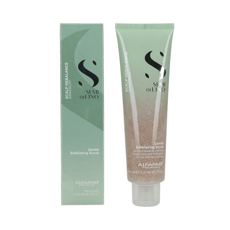 ALFAPARF SEMI DI LINO SCALP REBALANCE Gommage doux cuir chevelu 150ml