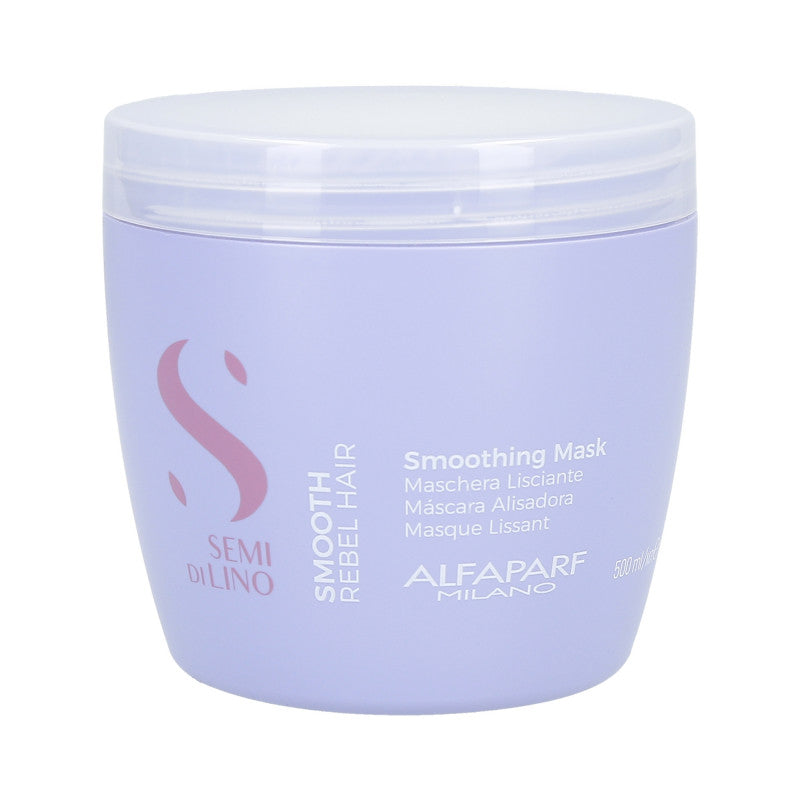 ALFAPARF SEMI DI LINO SMOOTH Masque capillaire lissant 500ml