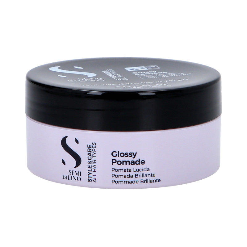 ALFAPARF SEMI DI LINO STYLE&CARE GLOSSY Pommade capillaire brillante 90 ml
