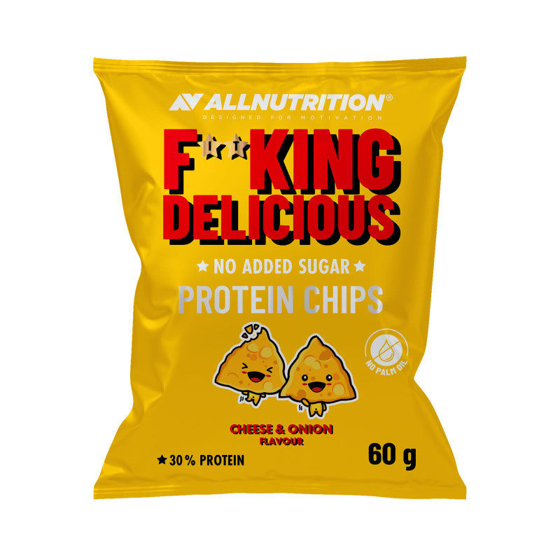 ALLNUTRITION FITKING DELICIOUS PROTEIN Chipsy białkowe – cheese & onion 60g