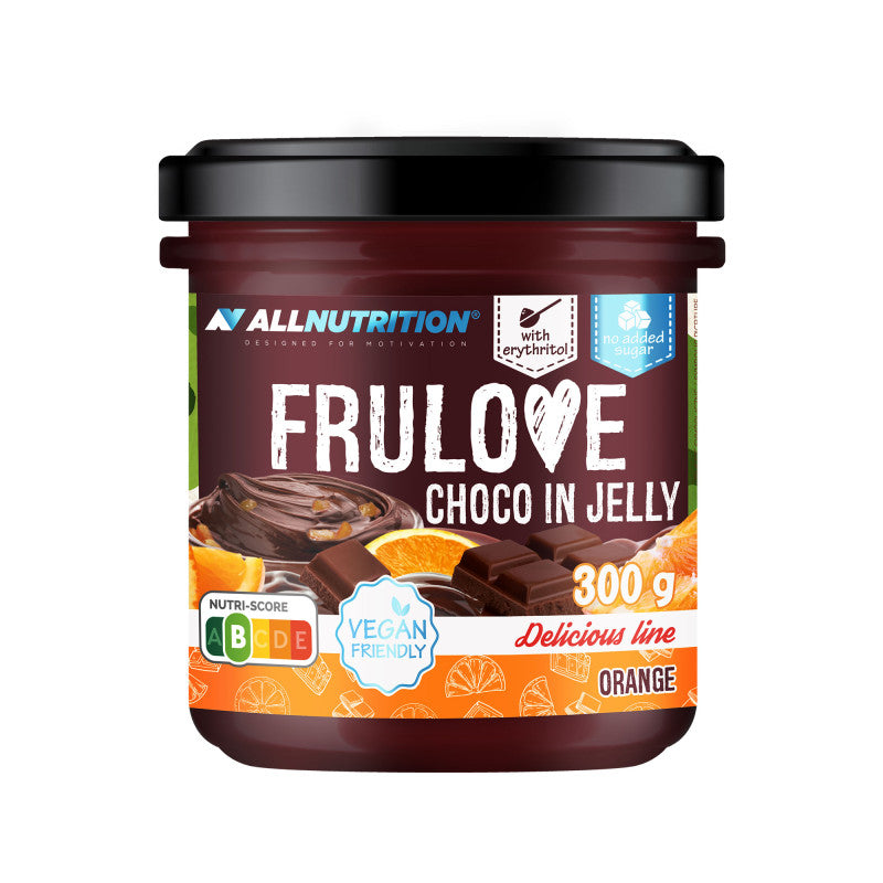 ALLNUTRITION FRULOVE IN JELLY Pomarańcze z czekoladą w żelu 300 g