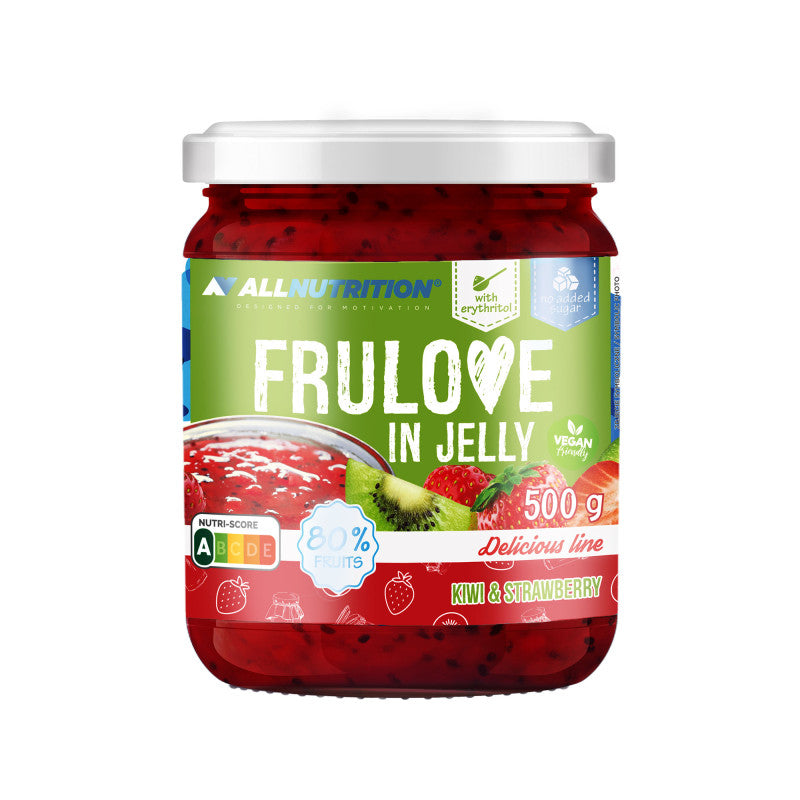 ALLNUTRITION FRULOVE IN JELLY Frużelina kiwi-truskawka 500 g