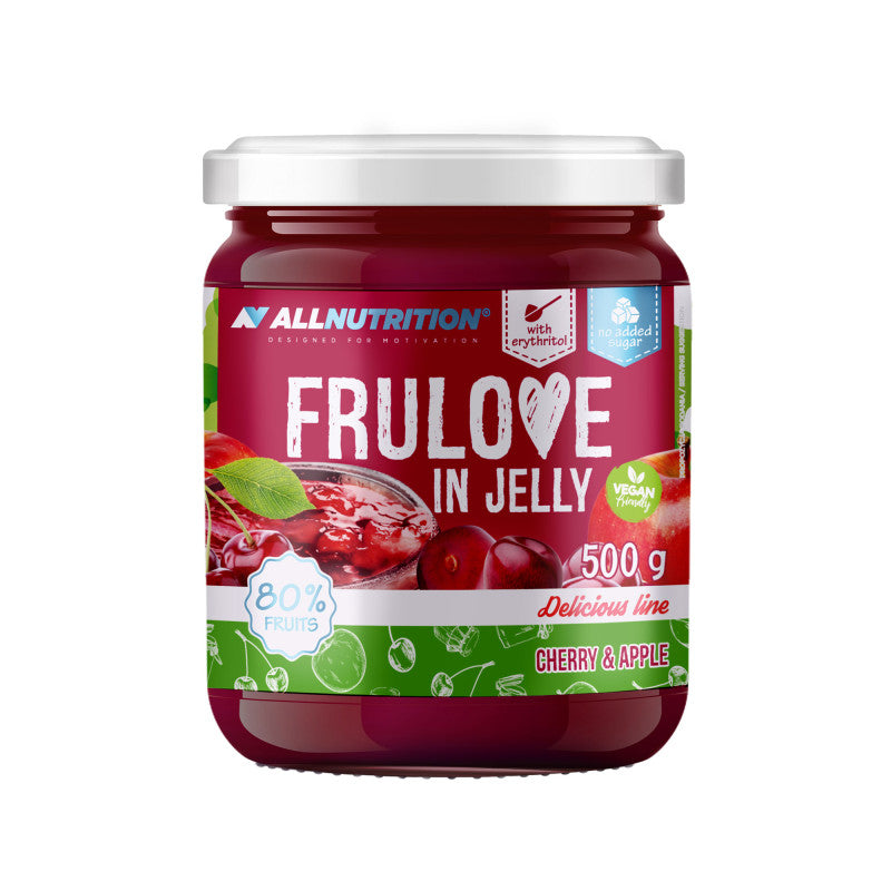 ALLNUTRITION FRULOVE IN JELLY Frużelina wiśnia-jabłko 500 g